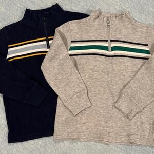 Sonoma Boys Striped Long Sleeve Shirt Bundle - Boys Size 7